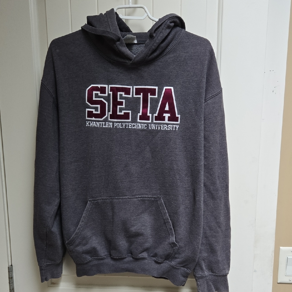 Gray KPU Hoodie Medium Surrey Richmond Langley BC